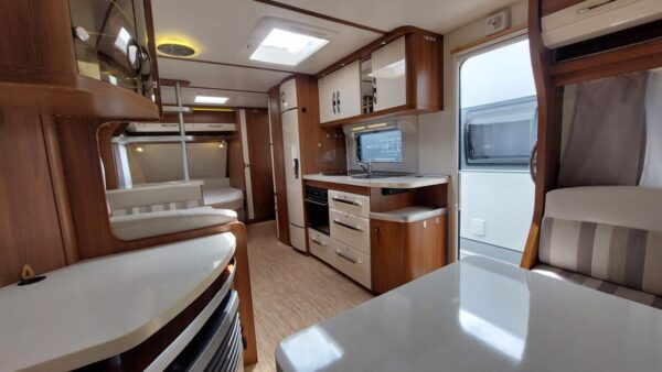 Hobby Vip 645 bj.2015, FRANSBED, MOVER, VOORTENT!!! - Afbeelding 9