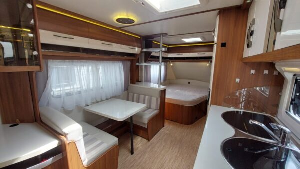 Hobby Vip 645 bj.2015, FRANSBED, MOVER, VOORTENT!!! - Afbeelding 17
