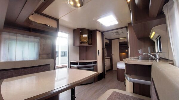 HOBBY PRESTIGE 720 KFU bj.2016, VOORTENT, KINDERKAMER, AIRCO - Afbeelding 8