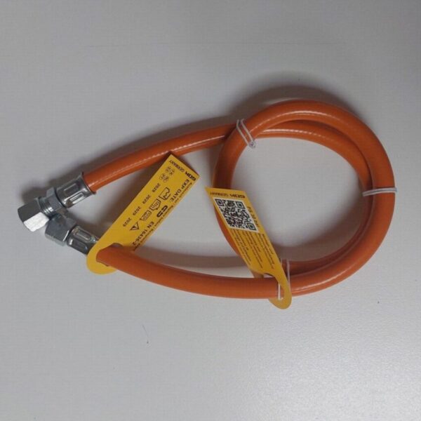PVC gasslang met koppelingen 10 mm