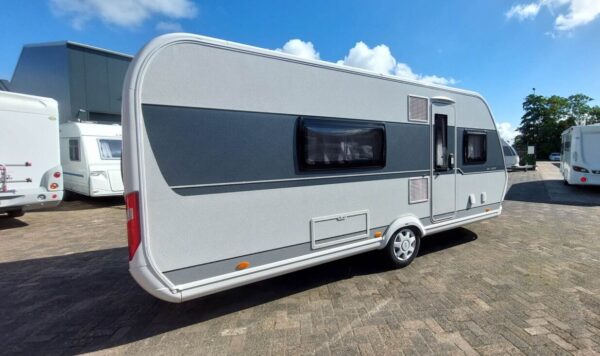 Hobby De Luxe 495 WFB bj.2020, ZONNENPANELEN, SPLINTERNIEUWE VOORTENT!!! - Afbeelding 3