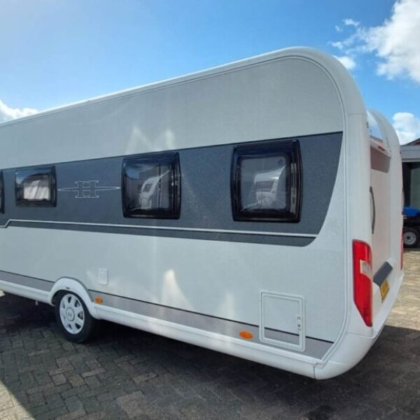 Hobby De Luxe 495 WFB bj.2020, ZONNENPANELEN, SPLINTERNIEUWE VOORTENT!!!