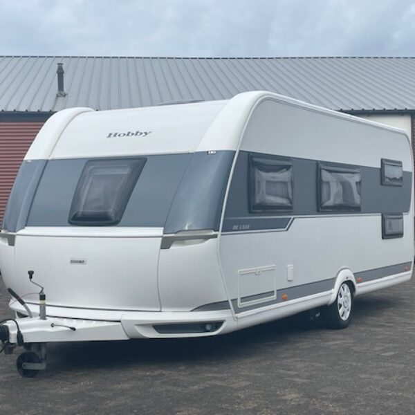 HOBBY De Luxe 545 KMF bj.2018, MOVER, VOORTENT, STAPELBED