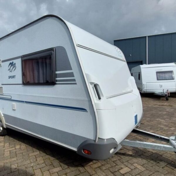 Knaus Sport 500 bj. 2007 met STAPELBED en ZAKLUIFEL