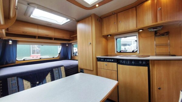 DETHLEFFS CAMPER 500 TK, bj. 2005, STAPELBED, MOVER en VOORTENT!!! - Afbeelding 10