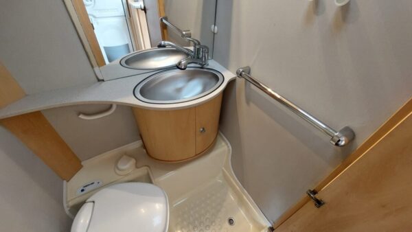 DETHLEFFS CAMPER 500 TK, bj. 2005, STAPELBED, MOVER en VOORTENT!!! - Afbeelding 15