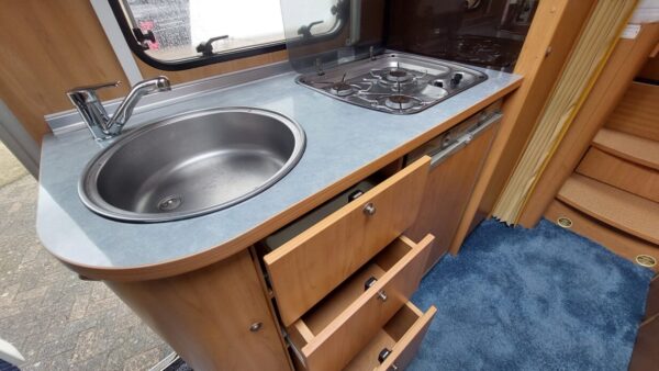CAMPER BURSTNER T-STAR 710, MERCEDES 316 CDI, bj.2004 - Afbeelding 10