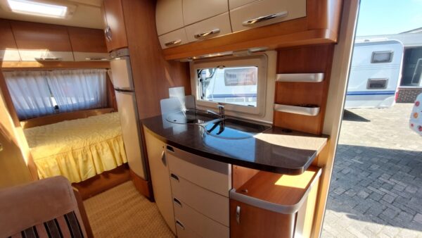 Hobby Excellent 440 SF bj.2009, AIRCO, VOORTENT en MOVER!!! - Afbeelding 8