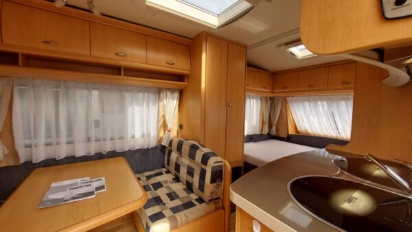 HOBBY DE LUXE 400 SF bj.2008 met VOORTENT - Afbeelding 5