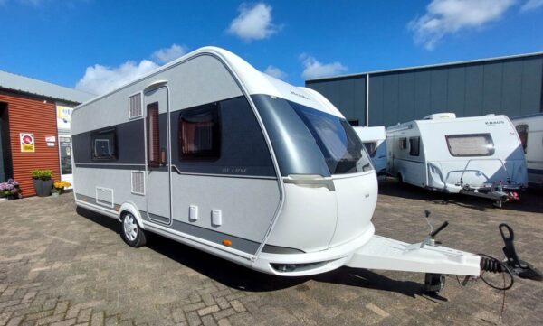 Hobby De Luxe 495 WFB bj.2020, ZONNENPANELEN, SPLINTERNIEUWE VOORTENT!!! - Afbeelding 4
