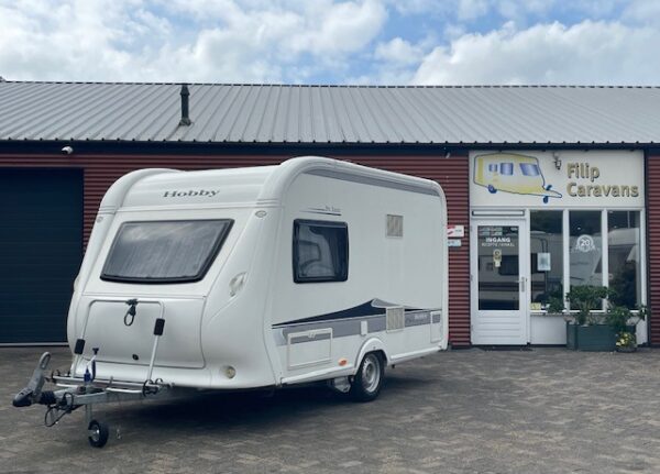 HOBBY De Luxe 380 TB bj.2011, met MOVER, VOORTENT - Afbeelding 2