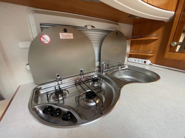 HOBBY Excellent 460 UFE bj.2007, met MOVER, AIRCO, VOORTENT - Afbeelding 13