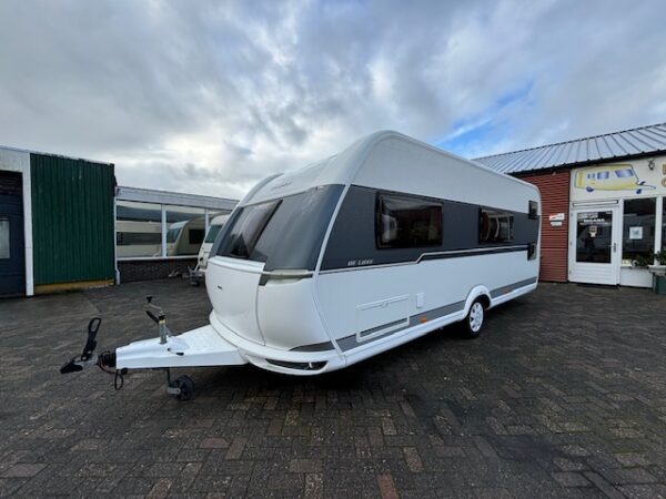 Hobby De Luxe 560 KMFE, bj.2021 VOORTENT en STAPELBED!!! - Afbeelding 4