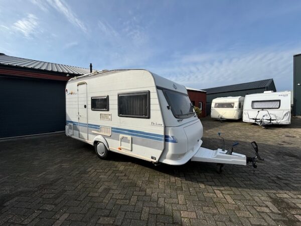 Hobby De Luxe 400 SF bj.2000 met VOORTENT en UITBOUW