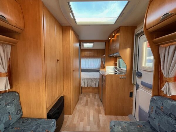 HOBBY Excellent Easy 450 UF bj.2006, met BRAND VOORTENT - Afbeelding 5
