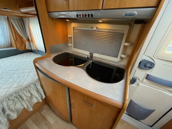 HOBBY Excellent Easy 450 UF bj.2006, met BRAND VOORTENT - Afbeelding 13