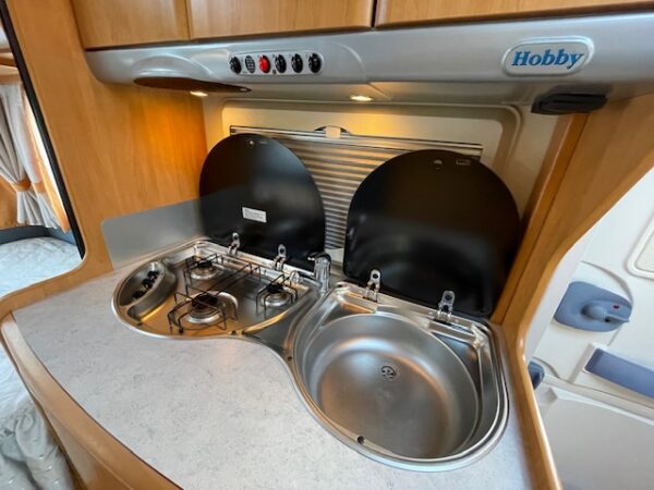 HOBBY Excellent Easy 450 UF bj.2006, met BRAND VOORTENT - Afbeelding 15