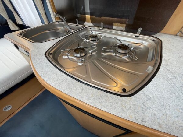 DETHLEFFS Camper 440 DB bj.2002, met VOORTENT en LUIFEL - Afbeelding 16