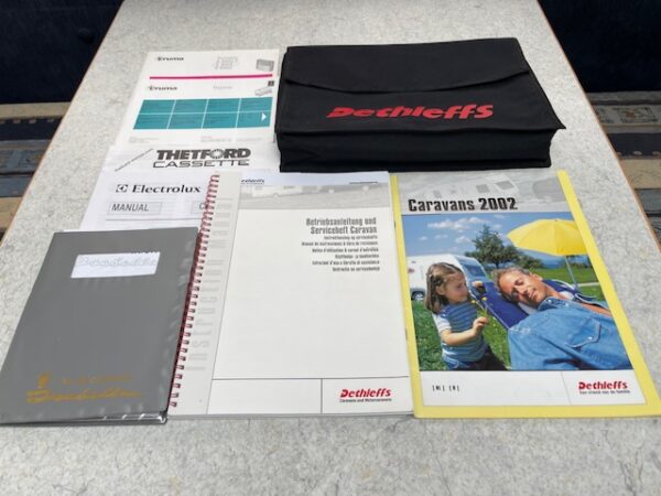 DETHLEFFS Camper 440 DB bj.2002, met VOORTENT en LUIFEL - Afbeelding 26