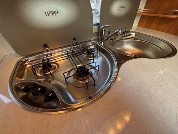 Hobby Excellent 460 UFE bj.2006, VOORTENT en DOUCHE - Afbeelding 10