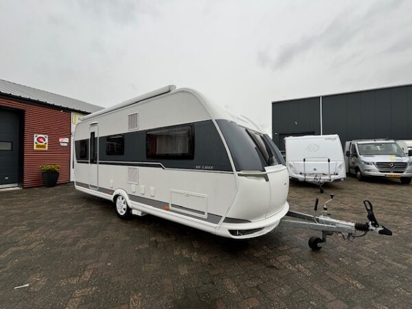Hobby De Luxe 540 kmfe, Bj. 2018 Stapelbed, luifel en mover! - Afbeelding 3