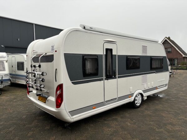 Hobby De Luxe 540 kmfe, Bj. 2018 Stapelbed, luifel en mover! - Afbeelding 4