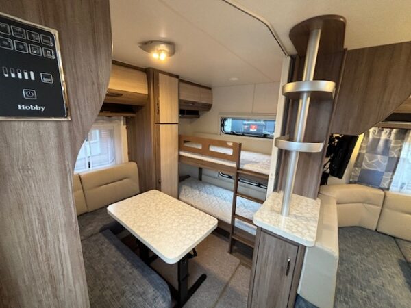 Hobby De Luxe 650 KMFE bj.2014, STAPELBED, 7/8 PERSOONS!!! - Afbeelding 6