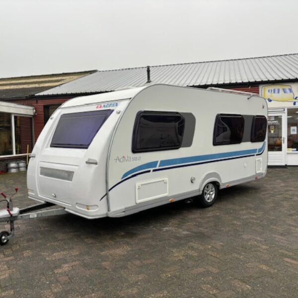 Adria Adiva 513 LT bj.2008 ZAKLUIFEL, 2 ENKELE BEDDEN, MOVER!!!