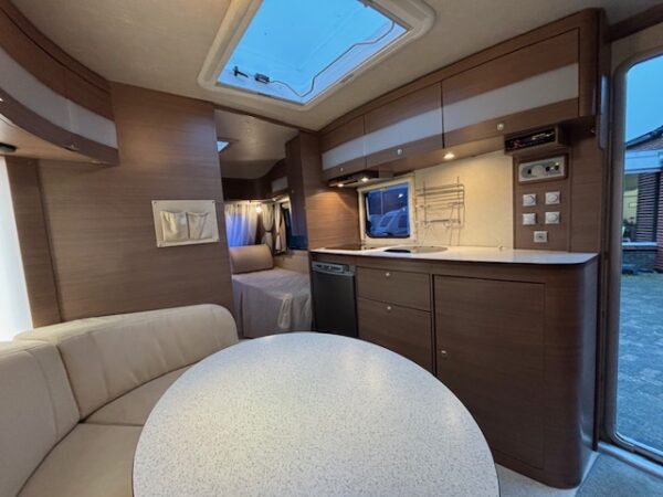 Adria Adiva 513 LT bj.2008 ZAKLUIFEL, 2 ENKELE BEDDEN, MOVER!!! - Afbeelding 7