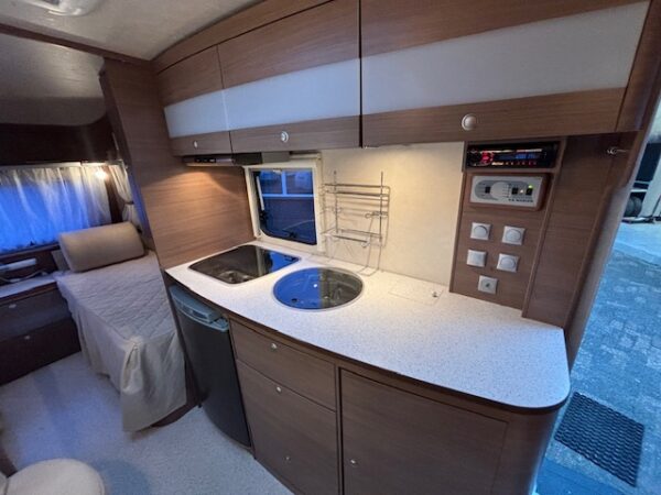 Adria Adiva 513 LT bj.2008 ZAKLUIFEL, 2 ENKELE BEDDEN, MOVER!!! - Afbeelding 9