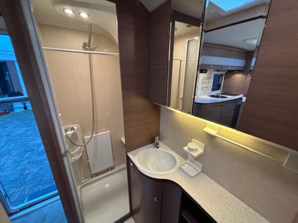 Adria Adiva 513 LT bj.2008 ZAKLUIFEL, 2 ENKELE BEDDEN, MOVER!!! - Afbeelding 15