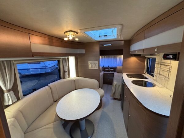 Adria Adiva 513 LT bj.2008 ZAKLUIFEL, 2 ENKELE BEDDEN, MOVER!!! - Afbeelding 17
