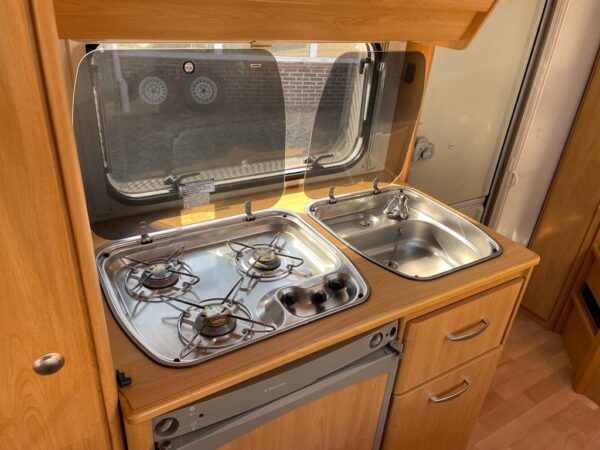 Knaus Sudwind 500 bj.2004 met STAPELBED en VOORTENT - Afbeelding 8