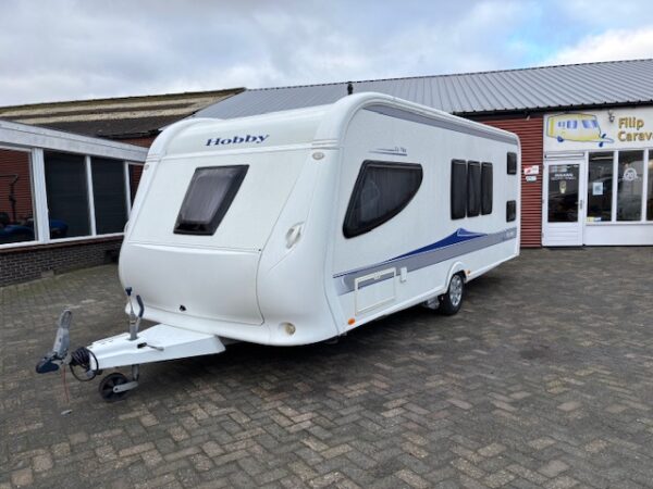 Hobby La Vita 560 KMFE, bj.2010, MOVER, VOORTENT en STAPELBED!!! - Afbeelding 4