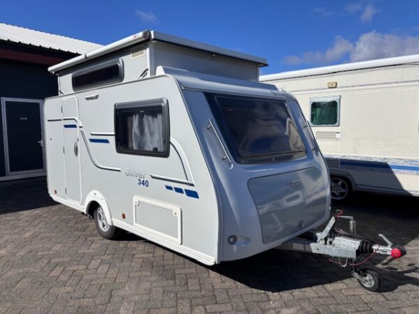 Trigano Silver 340 bj.2014, LICHTGEWICHT, HEFDAK, MOVER en VOORTENT! - Afbeelding 8