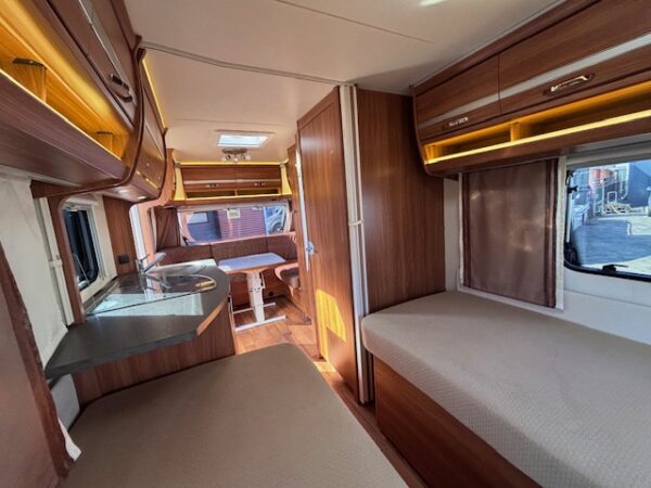 Dethleffs Cabby CRUZER 520L, bj.2014 met 2 APARTE BEDDEN!!! - Afbeelding 19