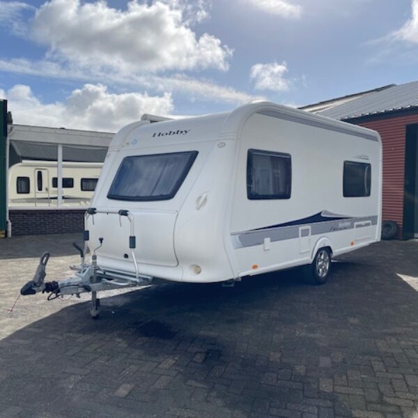 Hobby Excellent 460 LU bj.2012, MOVER en 2 APARTE BEDDEN!!!
