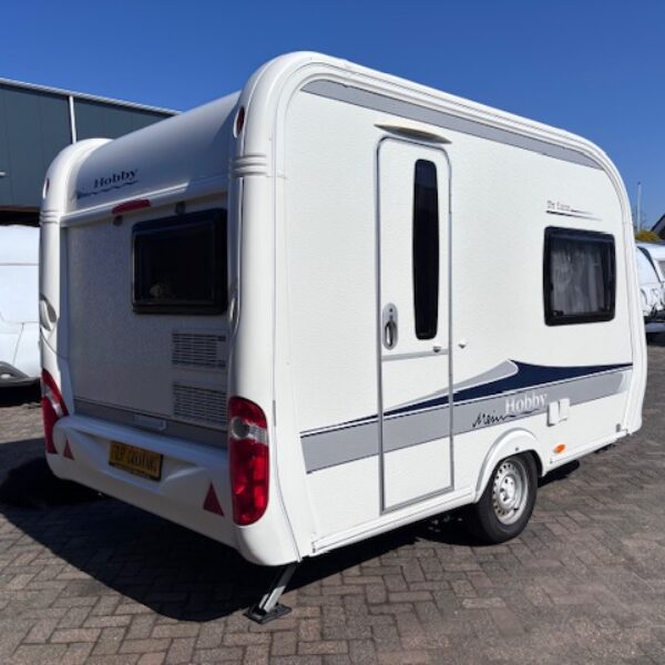 Hobby De Luxe 350 TB bj.2013 met MOVER en VOORTENT!!!
