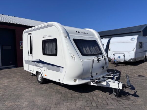 Hobby De Luxe 350 TB bj.2013 met MOVER en VOORTENT!!!