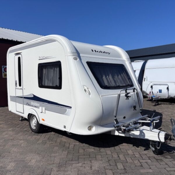 Hobby De Luxe 350 TB bj.2013 met MOVER en VOORTENT!!!