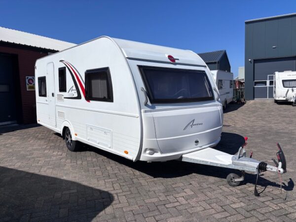 Bürstner Averso 475TL bj.2016, VOORTENT en 2 APARTE BEDDEN!!!
