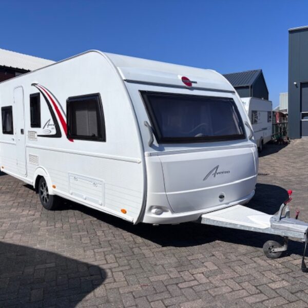 Bürstner Averso 475TL bj.2016, VOORTENT en 2 APARTE BEDDEN!!!