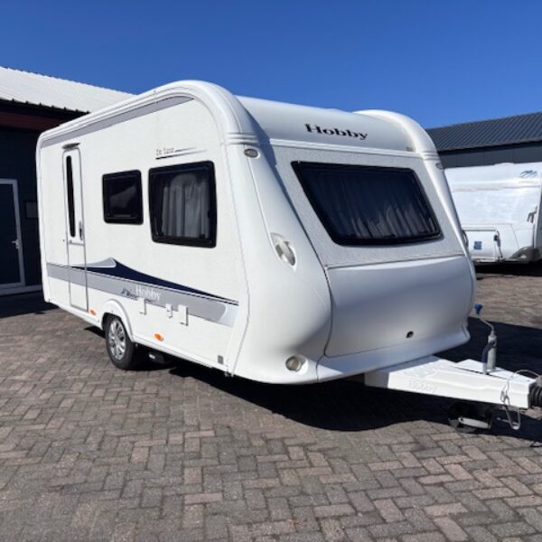 Hobby De Luxe 420 KB bj.2012, MOVER, VOORTENT en STAPELBED!!!
