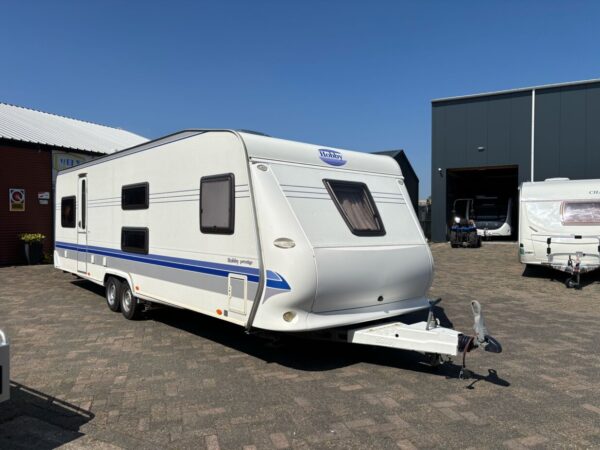 Hobby Prestige 720 UKFE 8 pers. bj, 2008! MET MOVER!
