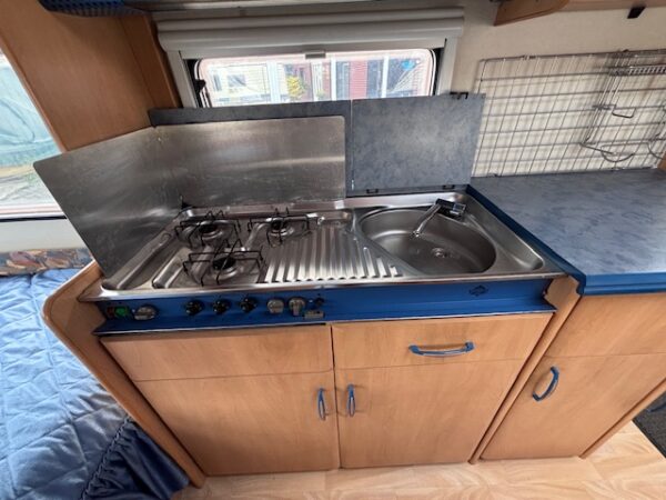 Hobby De Luxe 440 bj.2000, MOVER, VOORTENT en ZAKLUIFEL!!! - Afbeelding 9