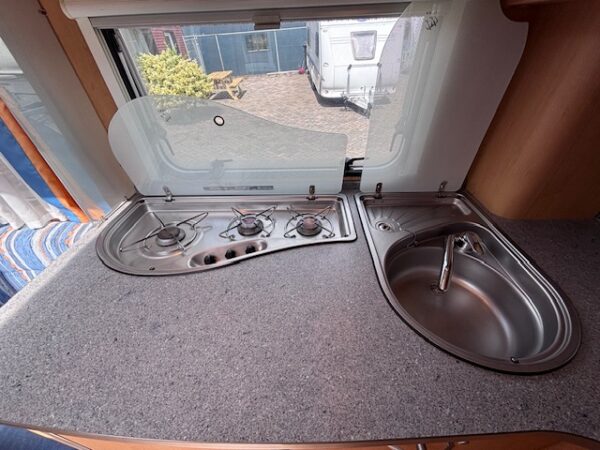 Knaus Sudwind 450 FU bj.2008, FRANSBED en ZAKLUIFEL!!! - Afbeelding 10