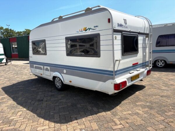 Hobby De Luxe 440SFE, bj.2000 met fransbed en voortent - Afbeelding 4