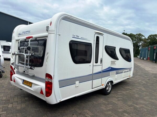 Hobby La Vita 495 UL bj.2010, mover, airco, voortent - Afbeelding 5