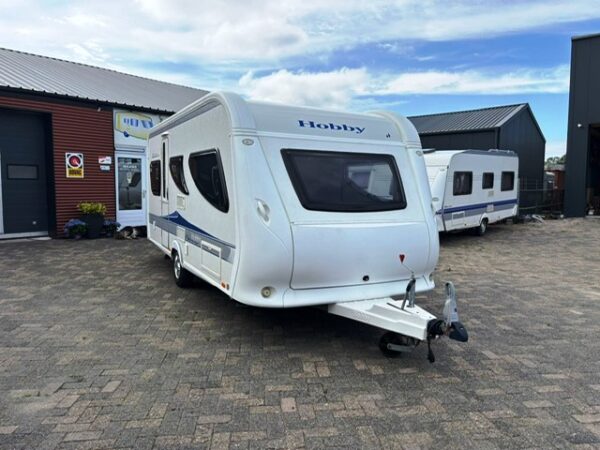 Hobby La Vita 495 UL bj.2010, mover, airco, voortent