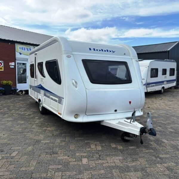 Hobby La Vita 495 UL bj.2010, mover, airco, voortent